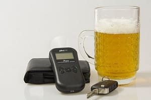 alcohol and car keys